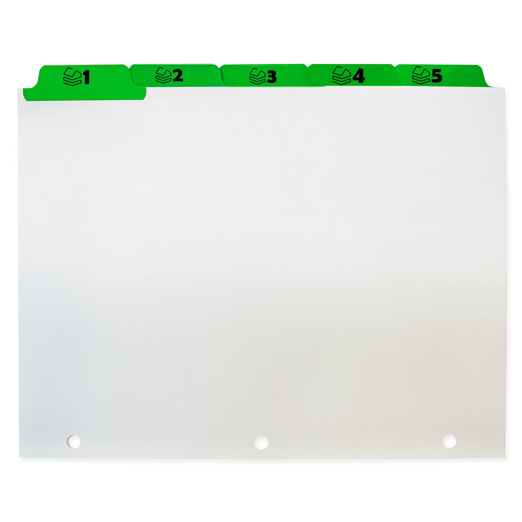 Medium Green Imprinted